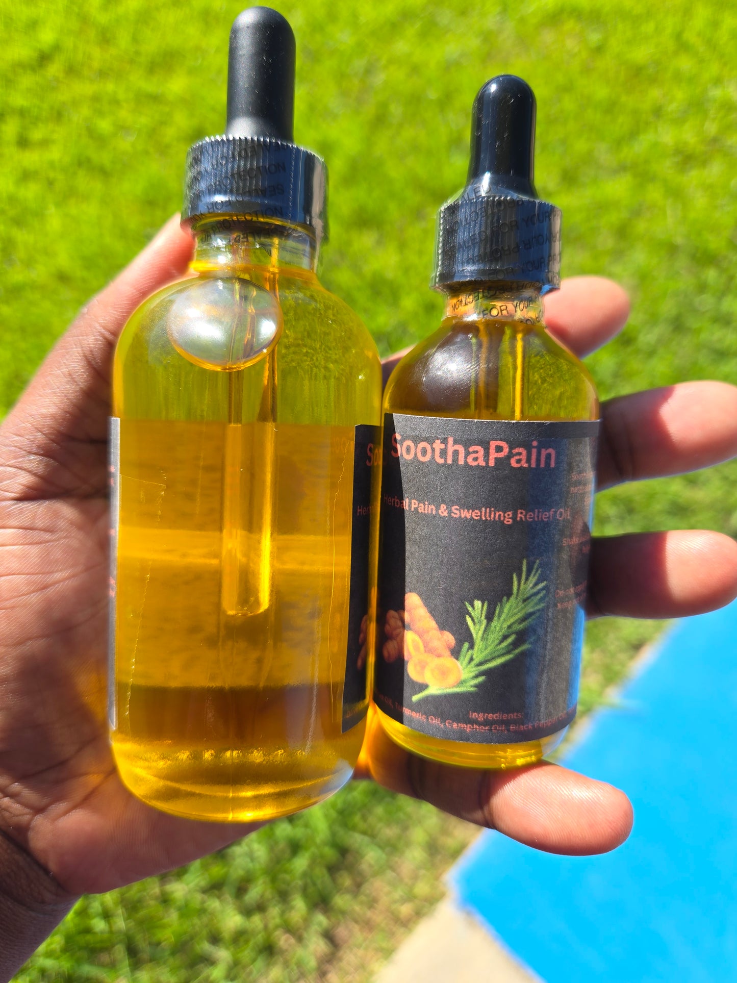 SoothaPain |All natural pain relief oil| full body
