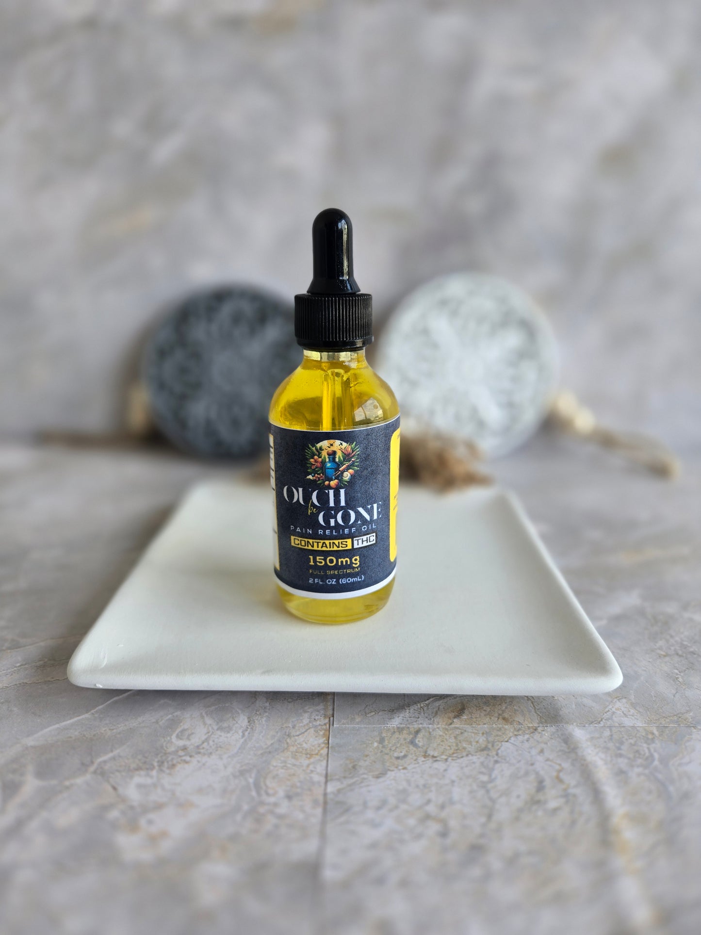Ouch Be Gone pain relief sample