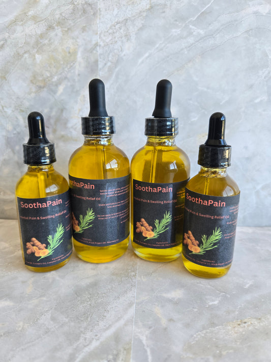 SoothaPain |All natural pain relief oil| full body